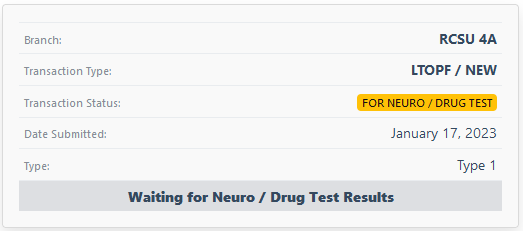 Waiting for Neuro / Test Results Waiting for Neuro / Test Results